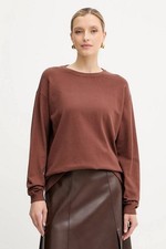 Silvian Heach Sweater Benites Marrone - Taglia XL Abbigliamento Donna