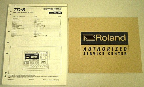 Roland modulo suono - roland, td-8