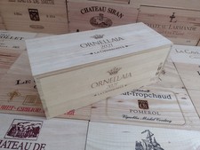 Cassetta porta vino in legno