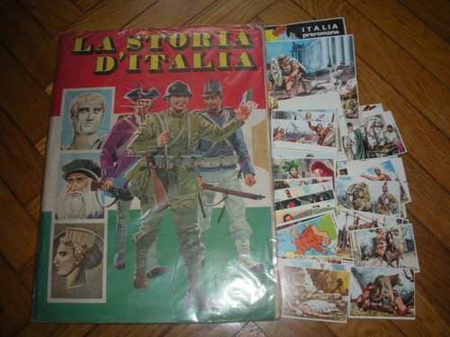 Lotto figurine nuove - nuove, storia