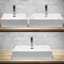 Lavabo appoggio bagno sanitari bacinella lavandino lavello bianco 41/51/60 cm