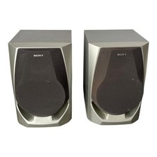 Sony SS-RXD3E coppia altoparlanti stereo argento/grigio cablati home audio
