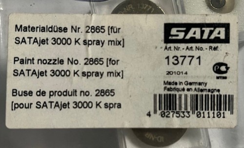 Ugello materiale sata - sata, n.