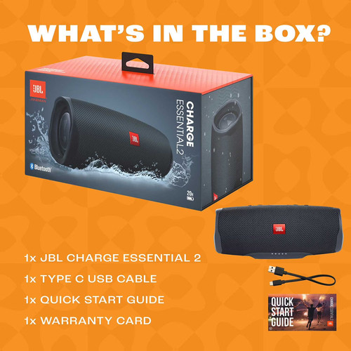 Jbl charge essential - charge, 2