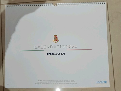 Calendario polizia 2025 - calendario,