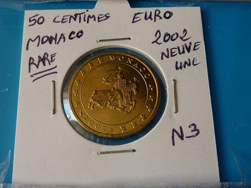 Centimes euro monaco 2002 - centimes,