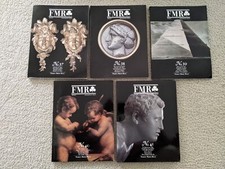 5 FMR International English Edit Magazine 1989 Issues 37-41 Franco Maria Ricci