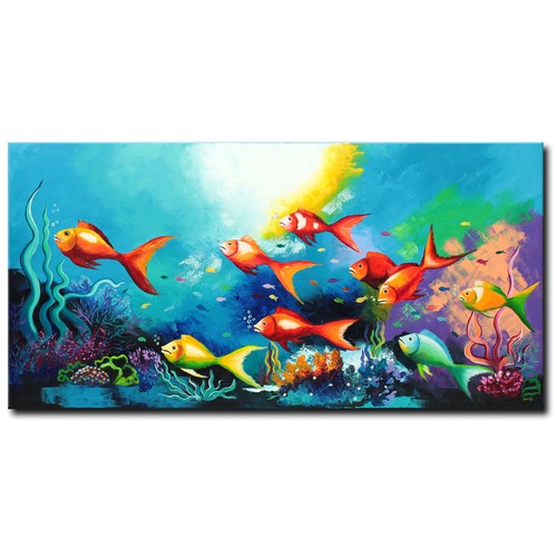 Quadro acrilico - , moderno
