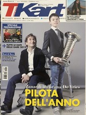 2 2012 Tutto Kart.Alex Zanardi & Nyck De Vries,Calendari Lenzokart E Vega