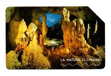 SCHEDA TELEFONICA TELECOM  - LA NATURA CI CHIAMA - LE GROTTE DI FRASASSI