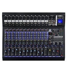 Weymic MX 120 Mixer professionale (12 canali) per la registrazione DJ Stage