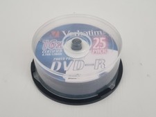 DVD vergini 20 Verbatim DVD R 16x certified registrabili AZO+ 4,7 GB 120 minuti