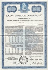 SOCONY MOBIL OIL COMPANY USD