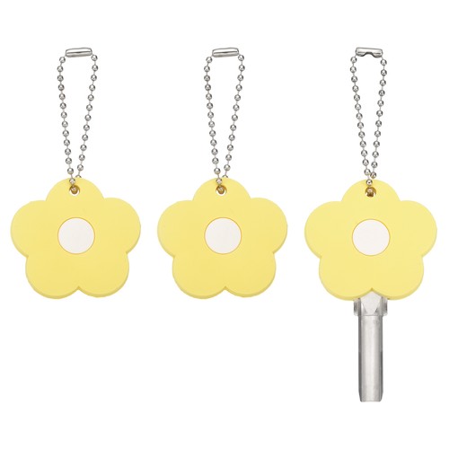 Per 3pcs coprichiavi fiore - 3pcs,