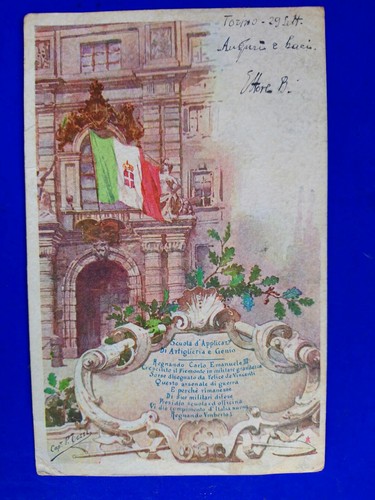 Cartolina reggimentale - 🔵cartolina,