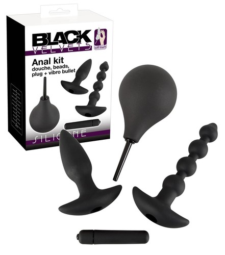 Kit stimolatore anale doccia