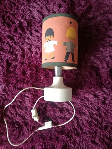 Lampada abat jour vintage - lampada,