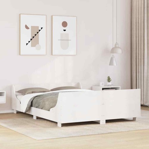 Letto senza materasso bianco - letto,