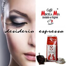 3 KG CAFFE' IN GRANI TOSTATO A LEGNA BAR PROFESSIONALE CREMOSO