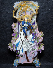 Spilla smaltata metallo doppio