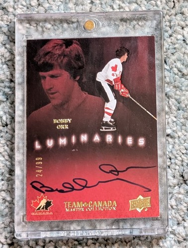 Autografo bobby orr luminaries - autografo,