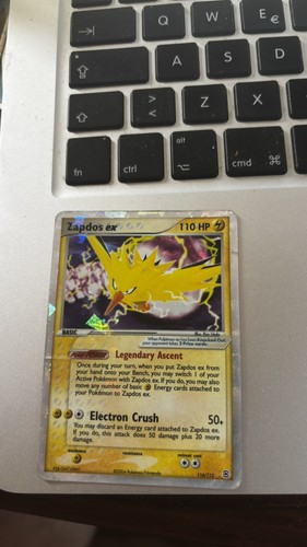 Zapdos fire red leaf - ex,