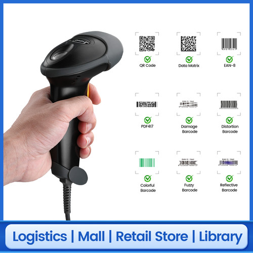 Eyoyo usb barcode scanner - usb,