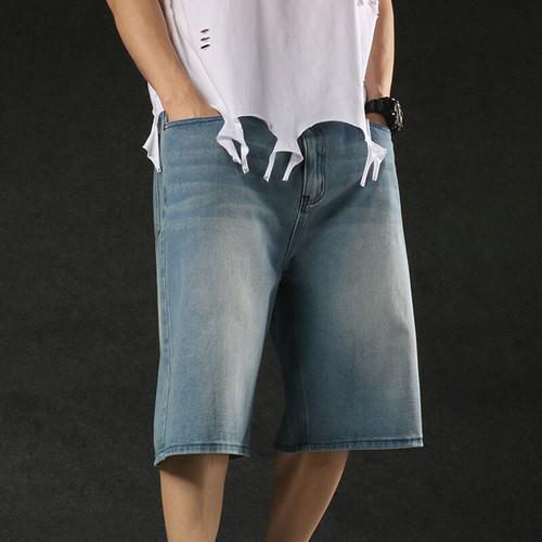 Pantaloncini denim larghi - , da