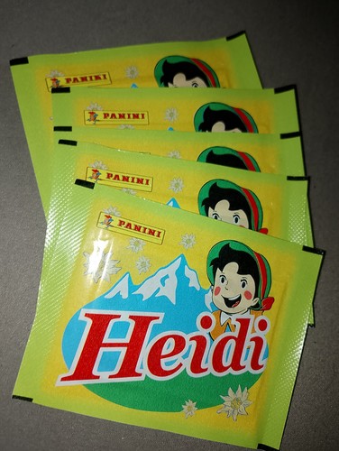 Panini heidi 5 - 5, pochettes