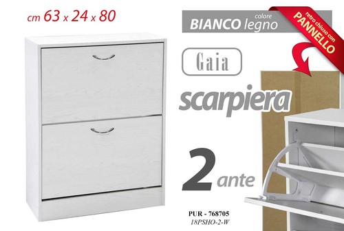 Scarpiera salvaspazio ante - scarpiera,