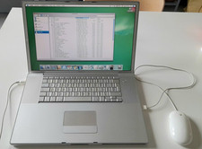 Apple PowerBook G4 Laptop Titanium funzionante Con Mouse E  Vari Cavi