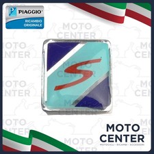 TARGHETTA LOGO ADESIVO S