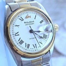 Orologio automatico Philip Watch Carribbean Medio 30mm Acciaio Oro Braccialato