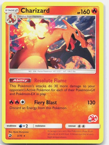 Pokemon charizard 39 - -, (#39