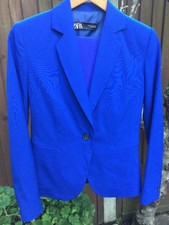 Giacca tuta pantalone Zara blu