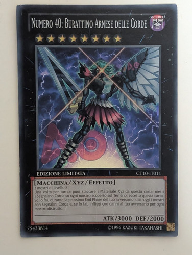 Numero 40 burattino - yu-gi-oh!,