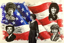 🔵 PRIMO DI TANTI | Quadro originale decorazione artistica ritratto donna famosa