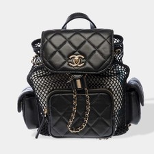 Sac CHANEL en Cuir Noir -