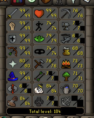 Account principale oldschool - principale,