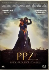 Dvd PPZ - Pride and Prejudice and Zombies con Lily James 2016 Usato