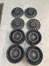 4 cerchi ferro usati 15 pollici Toyota Aygo 4.5x15 4x100 54.1 et3 30