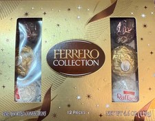 Caramelle FERRERO ROCHER CIOCCOLATO/NOCCIOLA OTTIMO REGALO NATALE/CALZA STUFFER