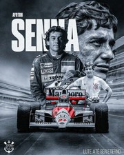 AYRTON SENNA POSTER FORMATO A3