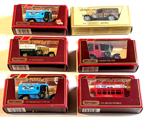 Lot matchbox models of - 6,
