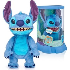Disney - Stitch FX, peluche di Lilo & Stitch, peluche elettronico da 45 cm, 100+