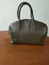 Bellissima e grande borsa a mano in pelle Missoni 