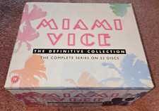 Miami Vice The Definitive Collection Complete Series Seasons 1-5 UK DVD Boxset