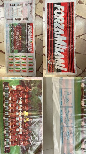 Gadget ufficiale milan - milan, vintage