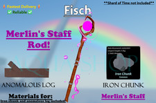 🔥🟢FISCH | MERLIN'S STAFF