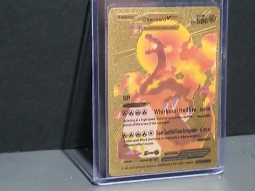 Carta pokemon charizard - charizard, v